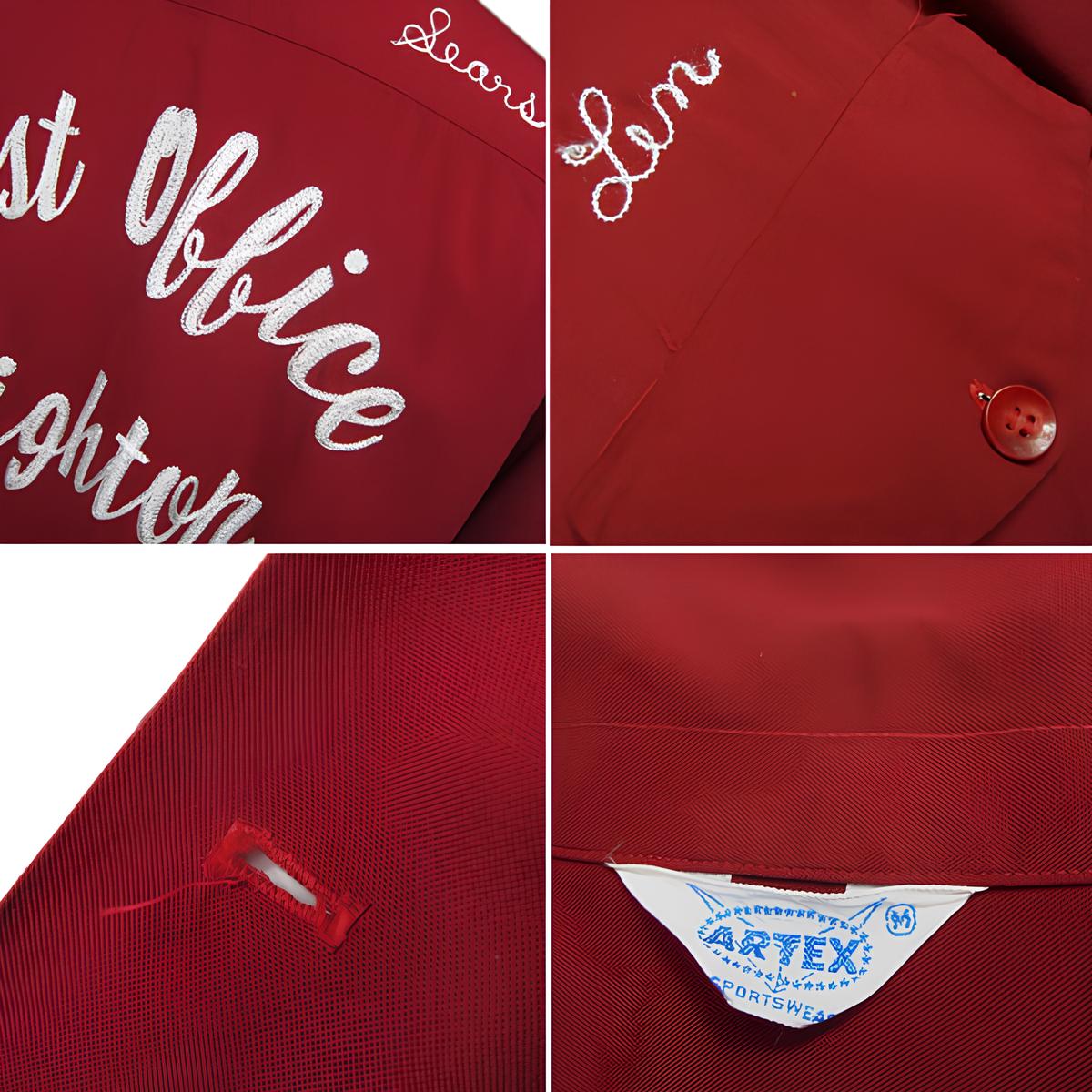 楽天市場】【中古】アメリカ ARTEX ビンテージ ボウリングシャツ 刺繍