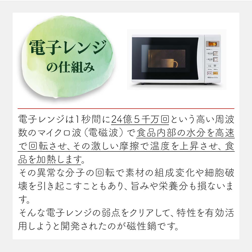 楽天市場】磁性鍋 マグカップ 電子レンジ専用 電磁波を遠赤外線に