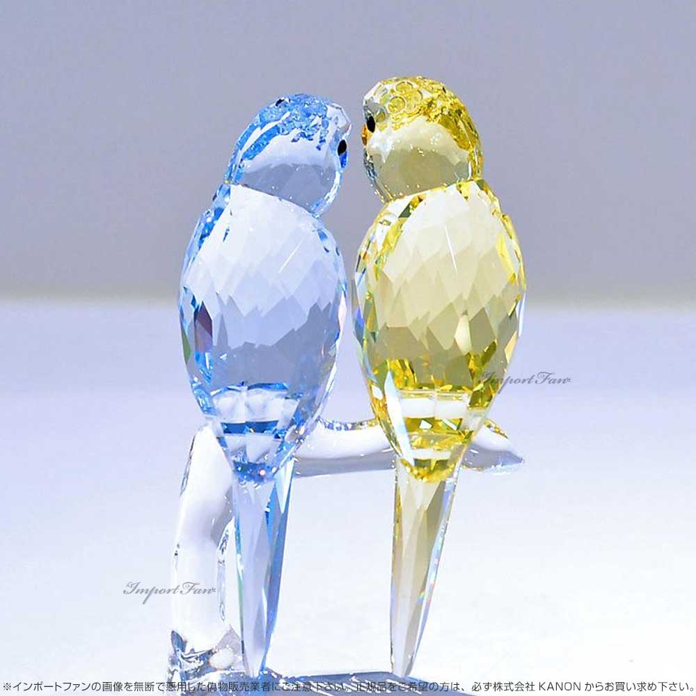 楽天市場】スワロフスキー セキセイ インコ 鳥 5004725 Swarovski 置物