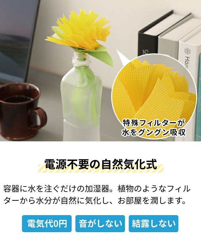 楽天市場】ミクニ エコ 加湿器 ちょこっとオアシスいちりん ペーパー