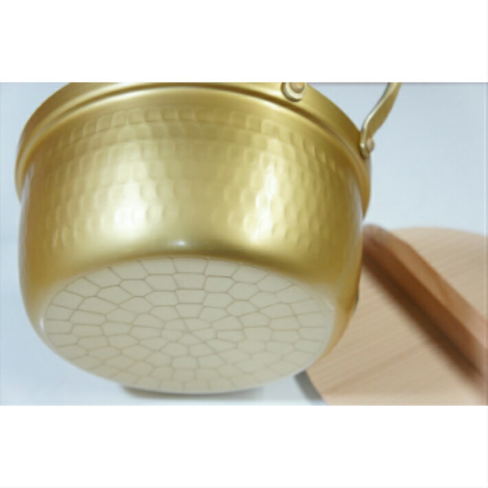 楽天市場】アルミ木蓋付両手ナベ2種セット 16と18cm 深さ85mm 板厚1.2