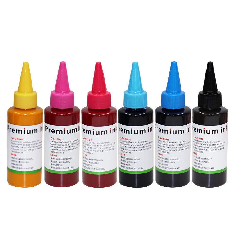 楽天市場】オリジナル 昇華転写インク ばら売り 各色 100ml エプソン社