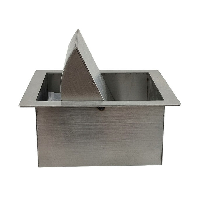 楽天市場】ゴミ投入口金具 ダストシュート サイズ □160 蓋付き 屑入れ