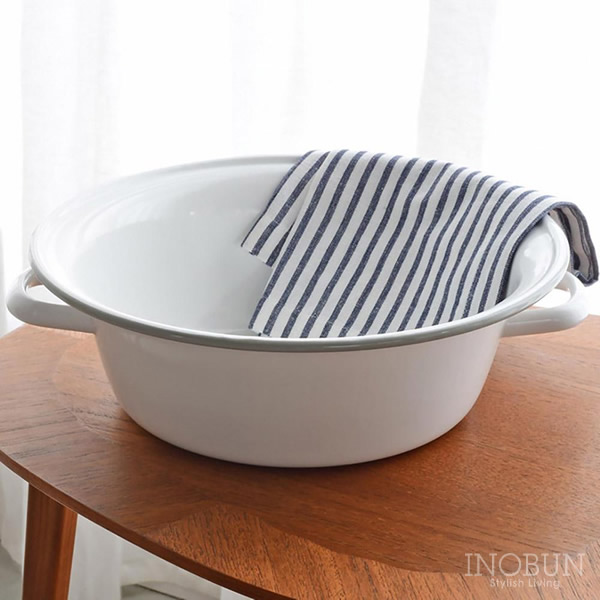 楽天市場】野田琺瑯 たらい 小 5L ホーロー 日本製 新生活 : イノブン