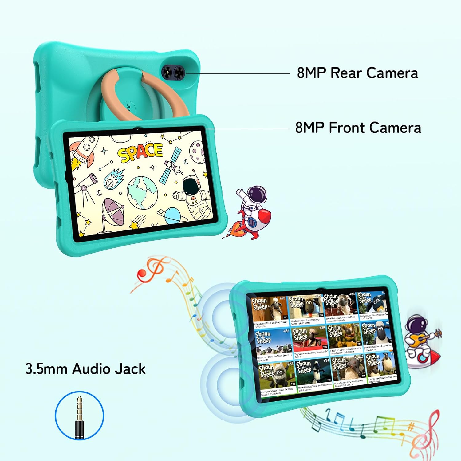 楽天市場】キッズタブレット 10.1インチ Android13 搭載 目にやさしい