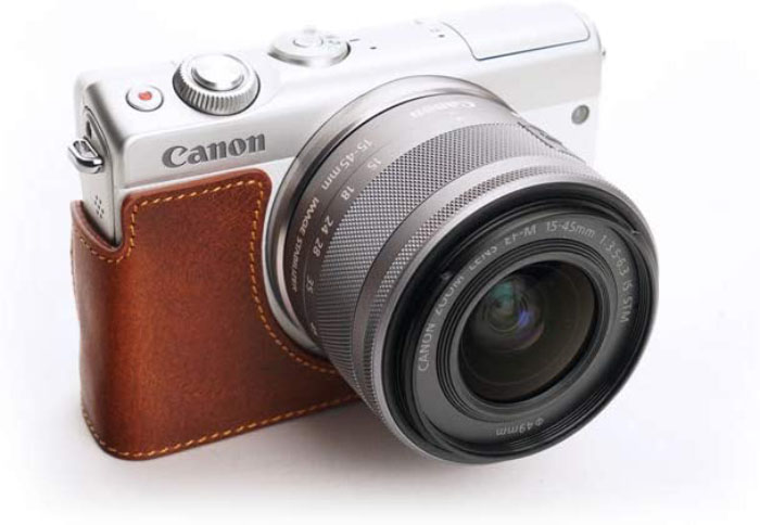 楽天市場】TP Original Canon EOS M200 M100 専用 ブルタイプ 本革
