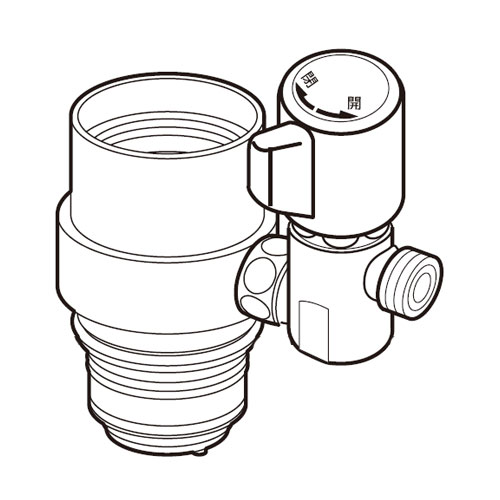 楽天市場】ナニワ製作所 シングル分岐 【品番：NSP-SMH7】 : 住設プロ