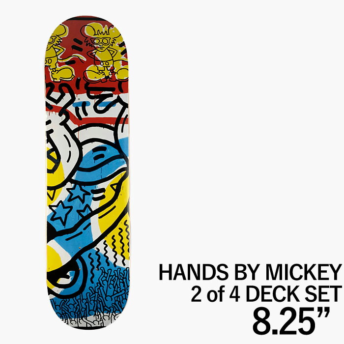 楽天市場】【スケボー デッキ】DIAMOND X KEITH HARING HANDS BY