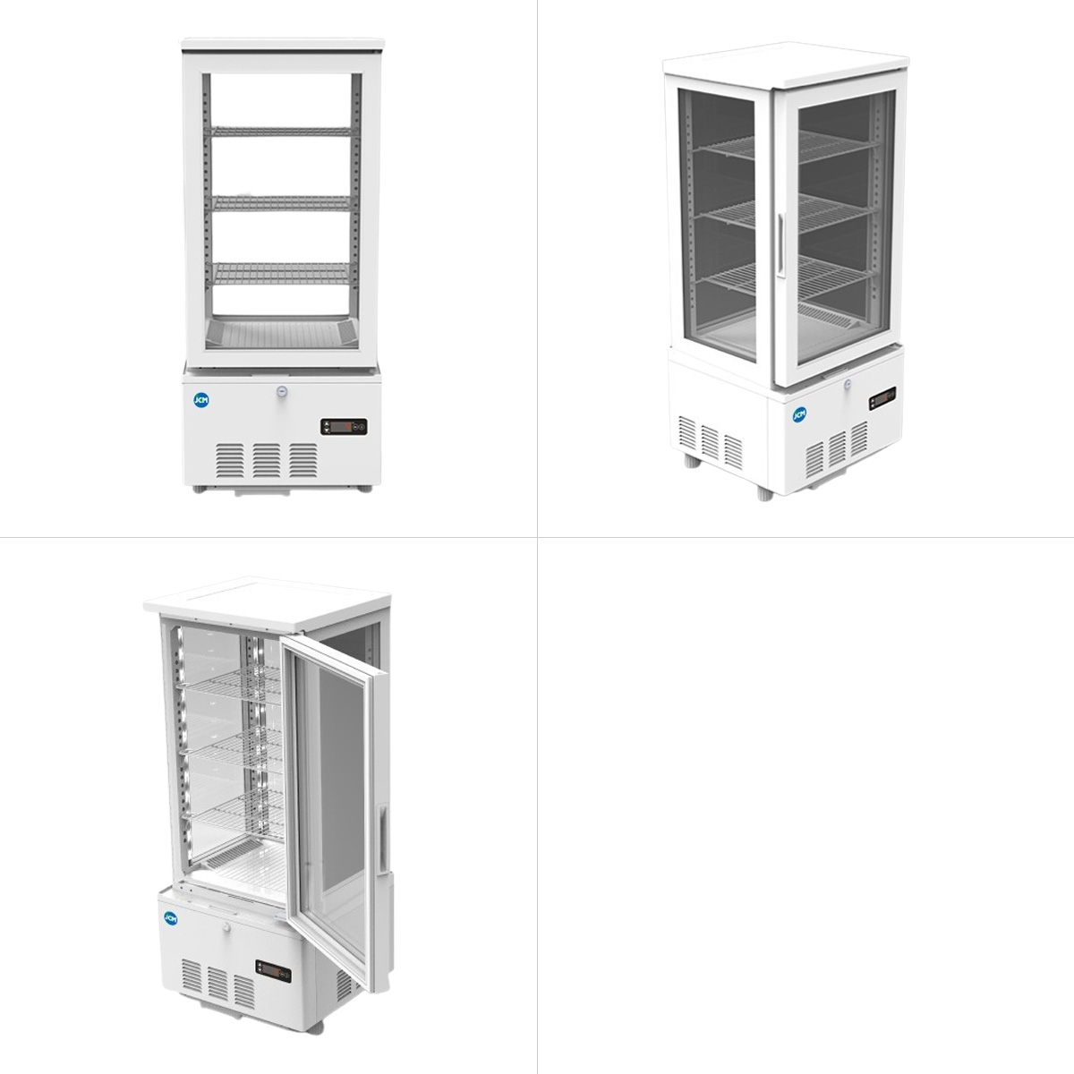 楽天市場】JCM 4面ガラス 冷蔵ショーケース JCMS-78 業務用冷蔵庫 保冷