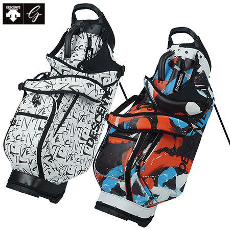 楽天市場】デサントゴルフ キャディバッグ オリジナルプリント
