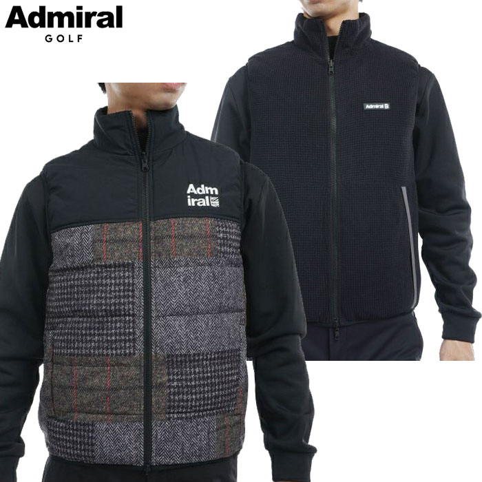 楽天市場】アドミラル Admiral Golf リバーシブル フリースコンビ