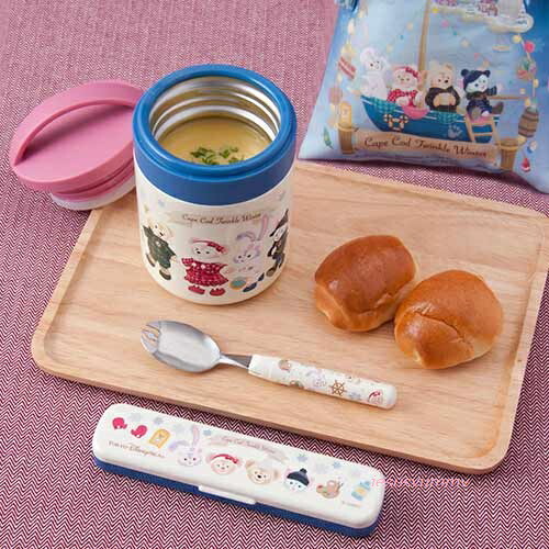 楽天市場】デリカポット スプーン付き ダッフィー＆フレンズ