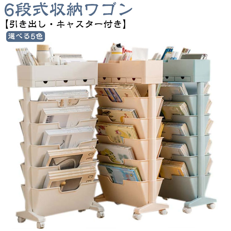 楽天市場】隙間ラック マガジンラック ラック スリム キャスター付き