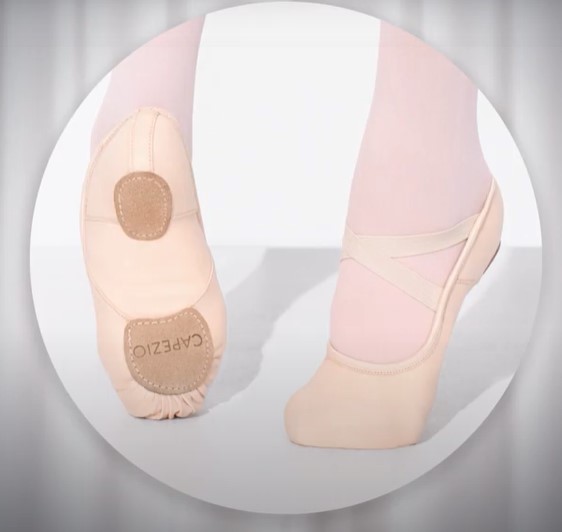 楽天市場】カペジオ 布製バレエシューズ HANAMI ピンク 2037 : バレエ