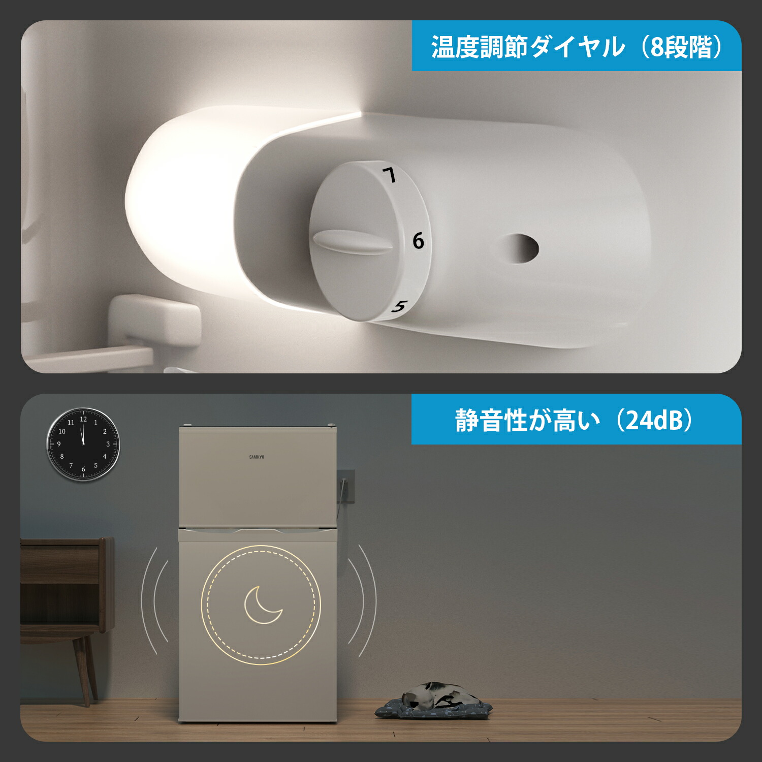 楽天市場】【3/7 SS応援☆最安値⇒19,990円】SAMKYO 冷蔵庫 95L 小型 2