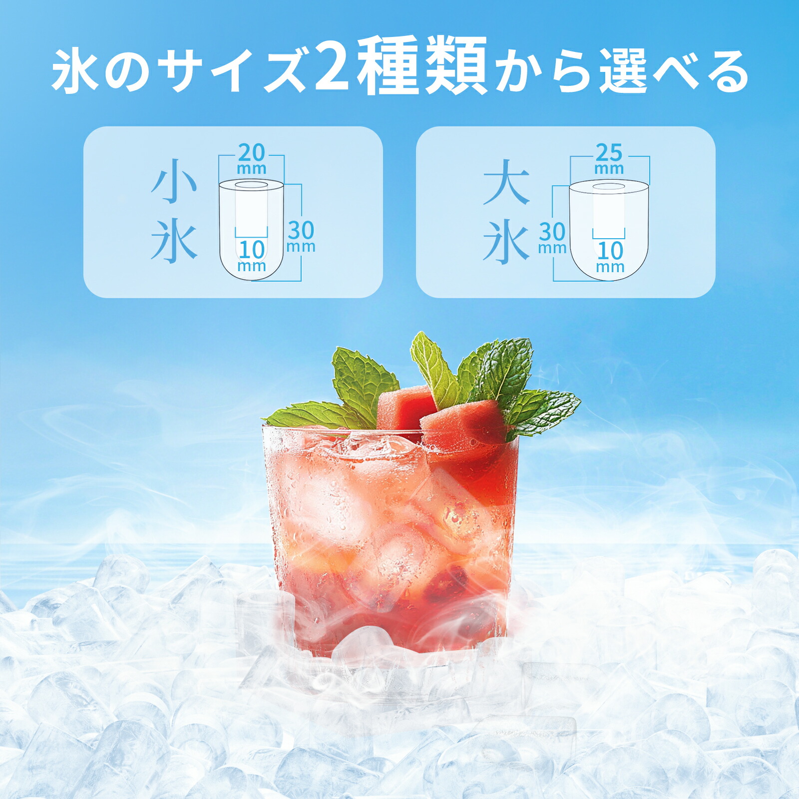 楽天市場】【3/5 SS応援P2倍☆最安値⇒9,990円】SAMKYO 製氷機 家庭用