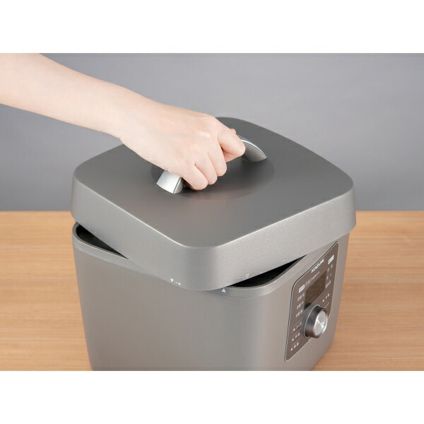 楽天市場】コイズミ マイコン電気圧力鍋 グレー KSC-3503/H KOIZUMI