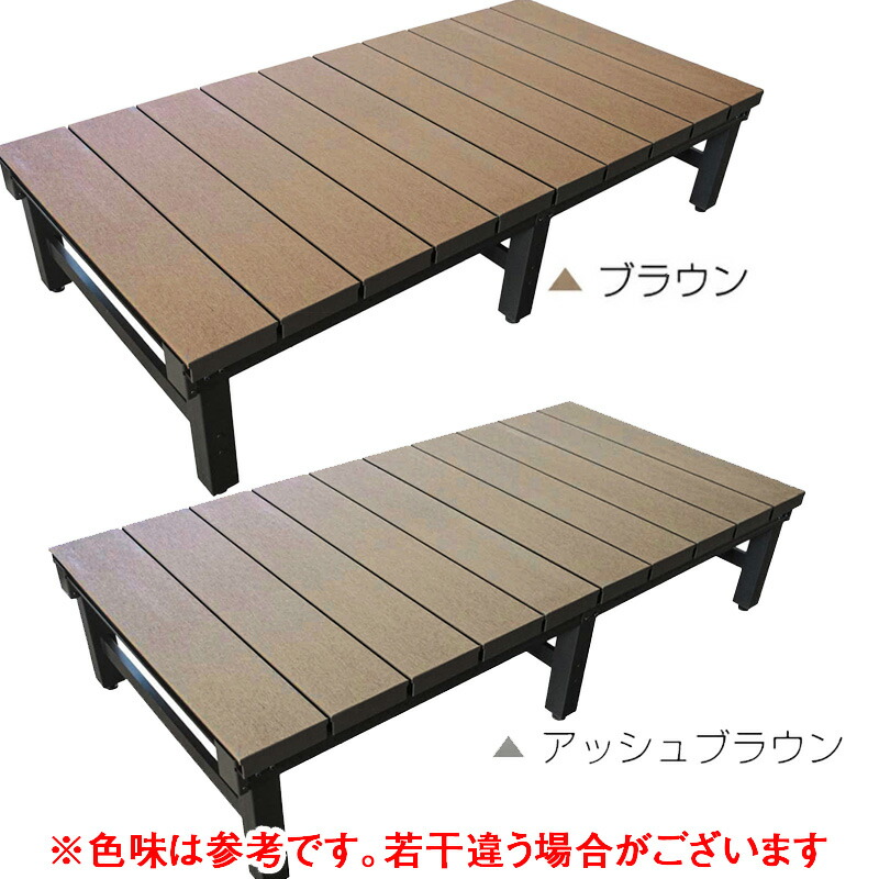 楽天市場】ウッドデッキ 人工木 アルミ DX デッキ T5型 【180×90cm