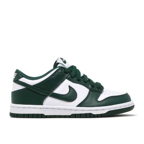 楽天市場】【 NIKE DUNK LOW GS 'MICHIGAN STATE' / WHITE TEAM GREEN