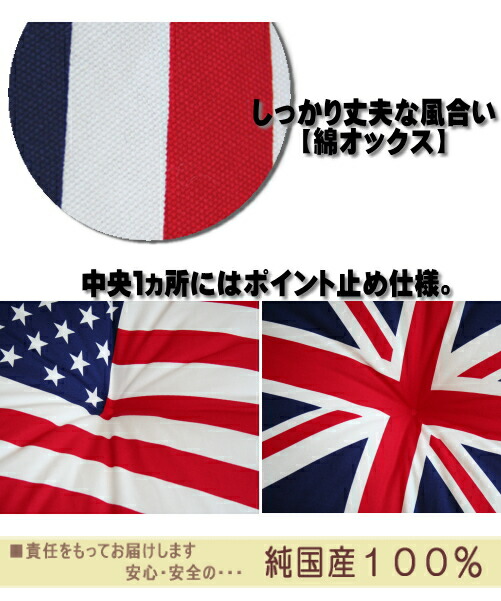 楽天市場】国旗 シートクッション は 発送日当日のわた入れ加工 日本製