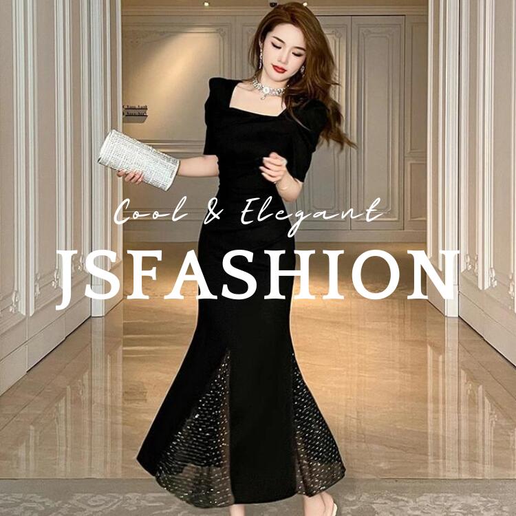 楽天市場】マーメイドドレス ロングタイト ラメドレス ブラックドレス