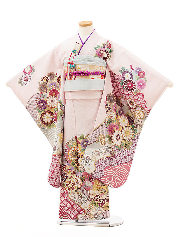 楽天市場】七五三 着物 7歳 フルセット レンタル 女の子Y215【高級正絹