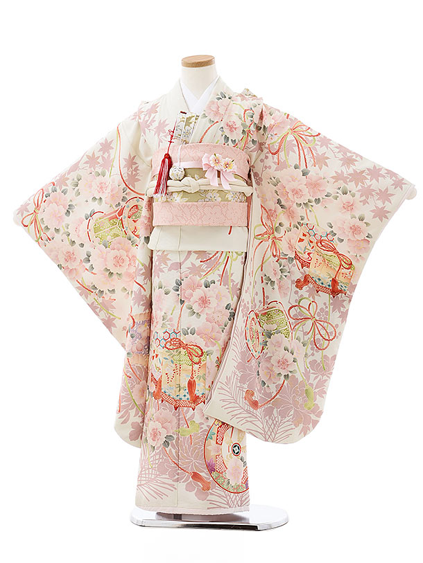 楽天市場】七五三 着物 7歳 フルセット レンタル 女の子 7906 華徒然