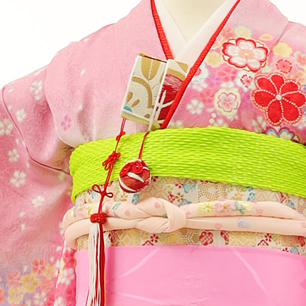 楽天市場】七五三 着物 7歳 フルセット レンタル 女の子 Y040【高級