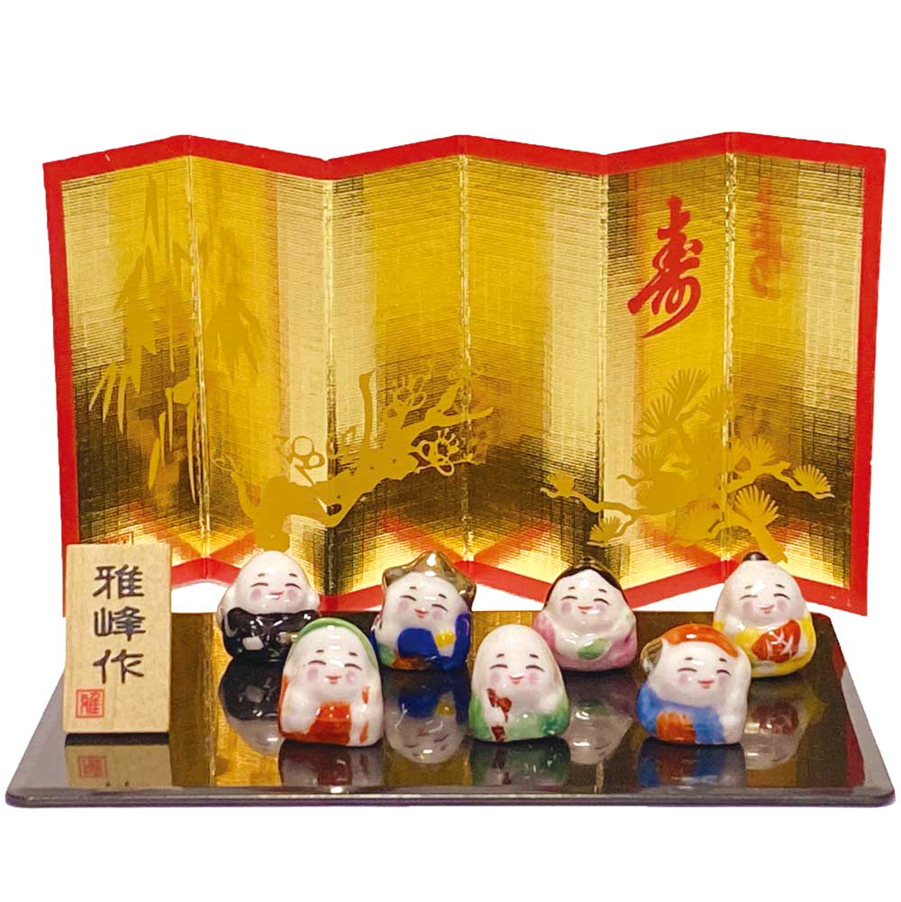 楽天市場】七福神 置物 小さい 可愛い 縁起物/ 招福 七福神（小