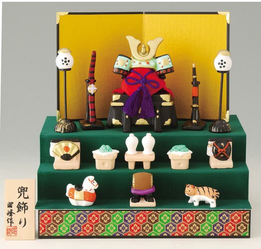 楽天市場】五月人形 三段飾りの通販