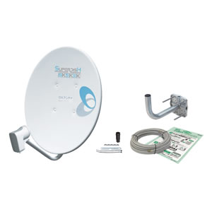 楽天市場】DXアンテナ 45形BS・110度CSアンテナセット 耐風速70m s