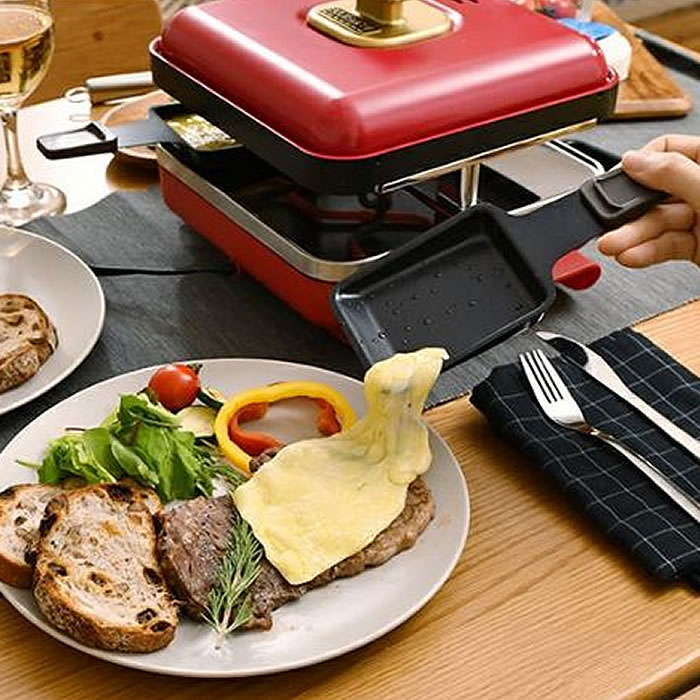 楽天市場】ラクレット チーズ ヒーター グリル ［チーズを溶かす