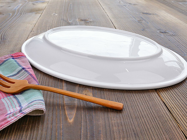 楽天市場】【半額】【選べる2柄】ビッグオーバルプレート 31.5cm