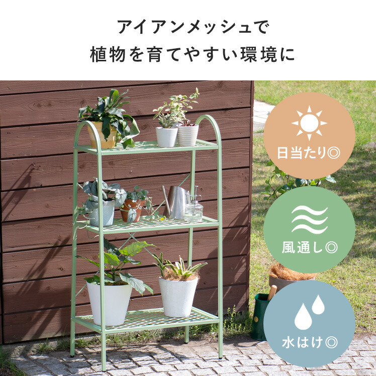 楽天市場】【3/4 20時〜全品10％OFFクーポン配布中】 植物ラック 植物