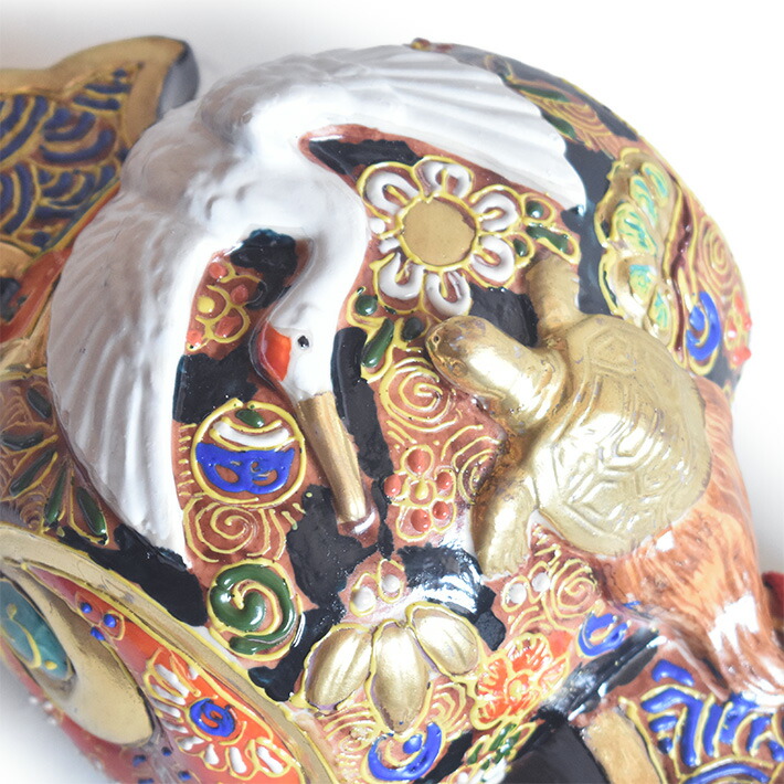 楽天市場】九谷焼 打ち出の小槌（中型8号） 鶴亀盛 : 九谷焼専門店 和座