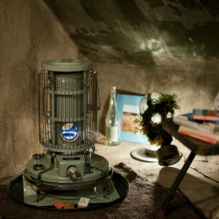 楽天市場】石油ストーブ ブルーフレーム レトロ ブルーフレーム