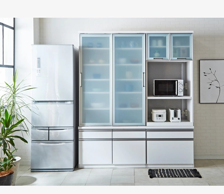 楽天市場】食器棚 ダイニングボード 100幅 幅100cm 奥行50cm ハイ