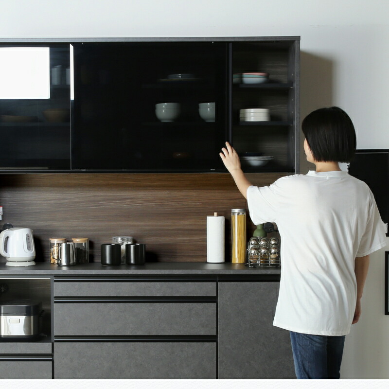 楽天市場】43%OFF 3/4 20時開始☆ 国産 食器棚 幅140cm 140cm 日本製