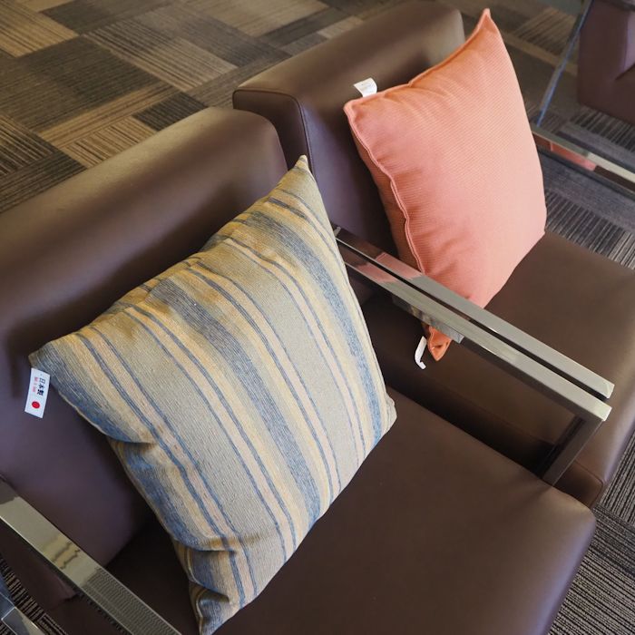 楽天市場】ふかふか シリコンフィル クッション 45×45 日本製 洗える