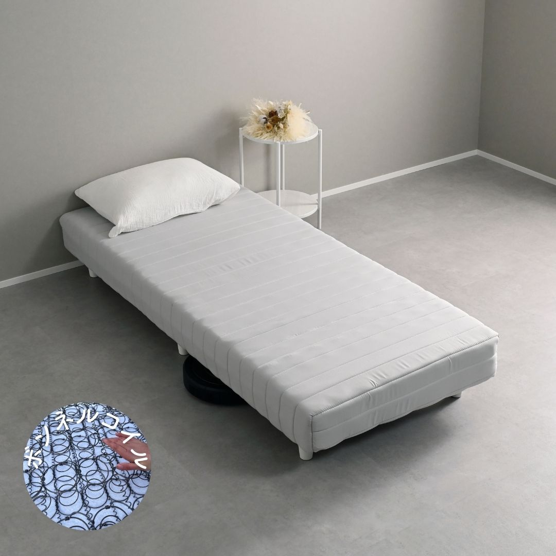 楽天市場】組み立て簡単 脚付きマットレス シングル/セミダブル/ダブル
