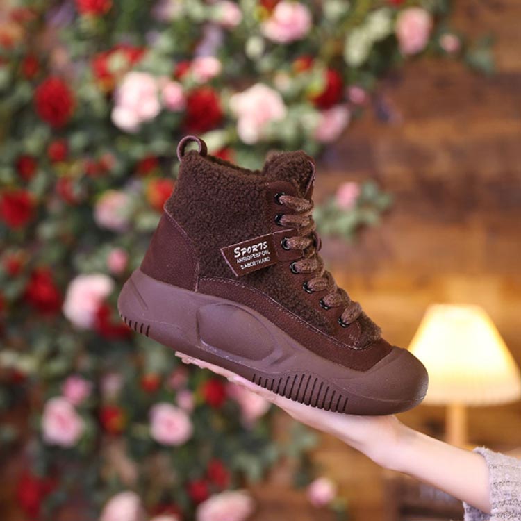 楽天市場】ボア スニーカー レディース スニーカーブーツ スノーブーツ