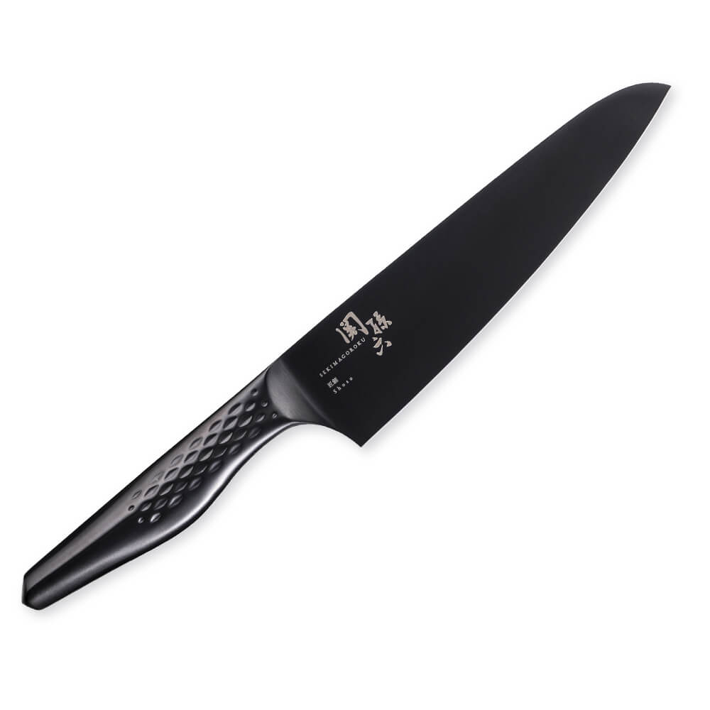 楽天市場】貝印 関孫六 匠創 - 漆黒 シェフナイフ 180mm | 黒 ブラック