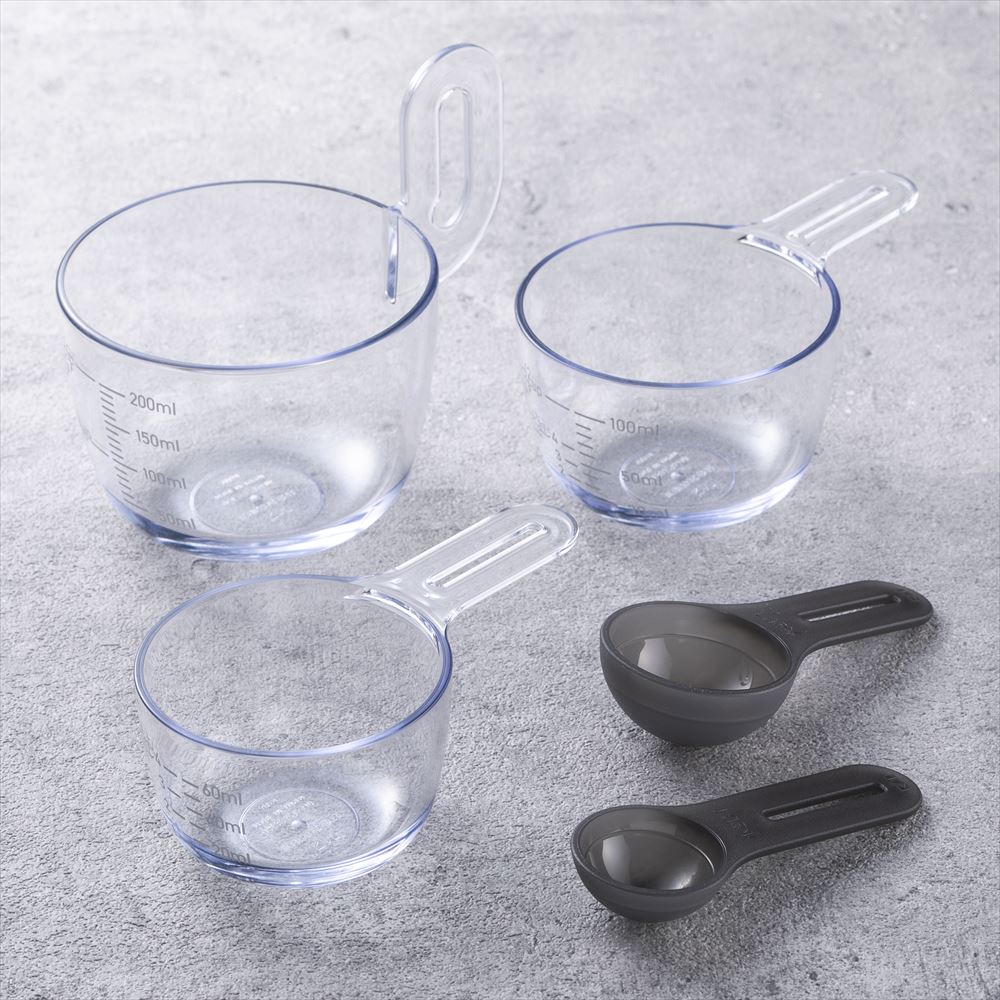 楽天市場】【10％OFF：スーパーSALE限定】貝印 スタッキング計量 5個