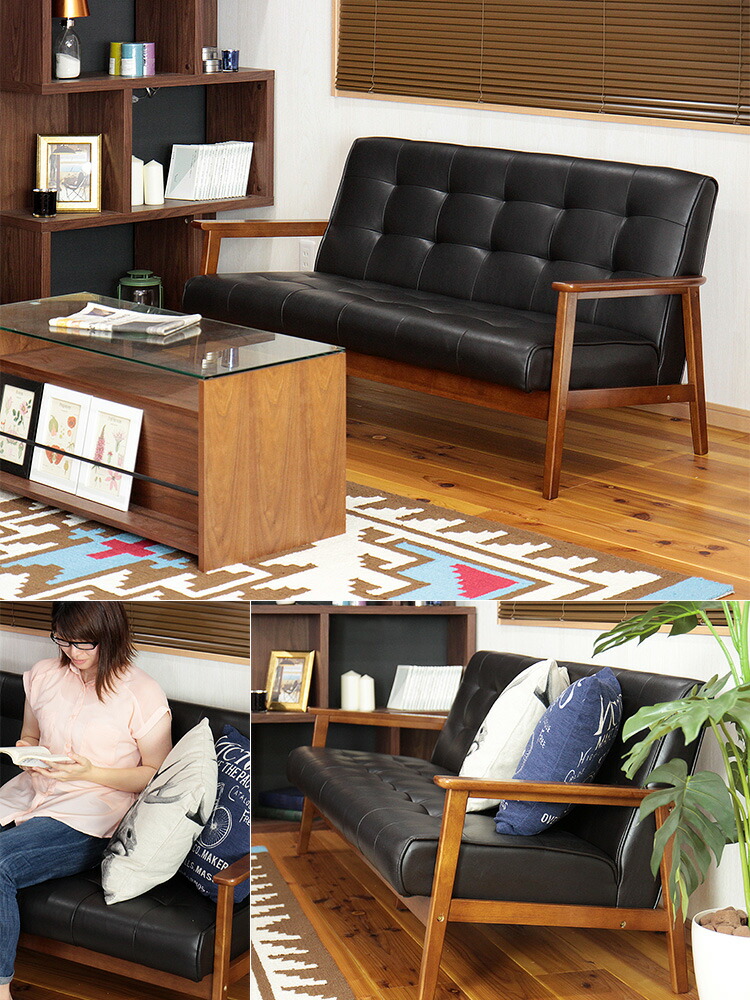 楽天市場】ソファ 2人掛け フレンズ【デザイナーズソファ ソファー