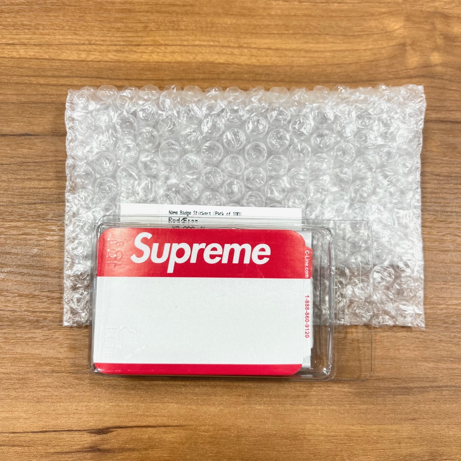 楽天市場】シュプリーム・Supreme 20AW Name Badge Stickers 100 状態