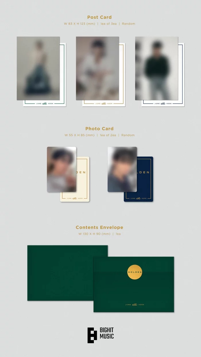 楽天市場】【おまけ15枚付き】JUNGKOOK 1st [GOLDEN] 3SET+Weverse