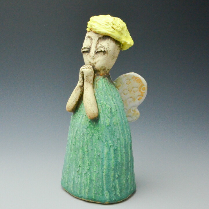 楽天市場】作家 草山侑貴 天使の置物 祈る天使 陶器 : 作家の器と雑貨