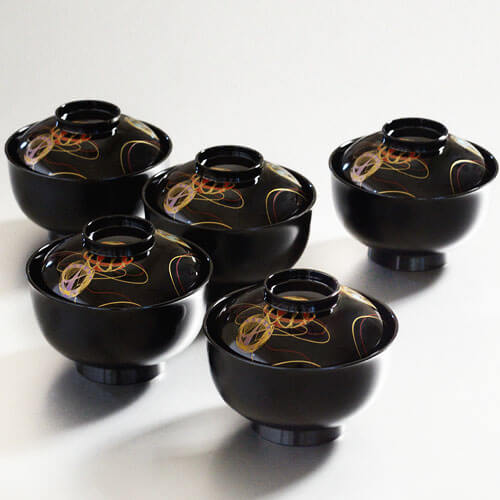 楽天市場】【2点で5％OFFクーポン配布中】 送料無料 雑煮椀 5客セット