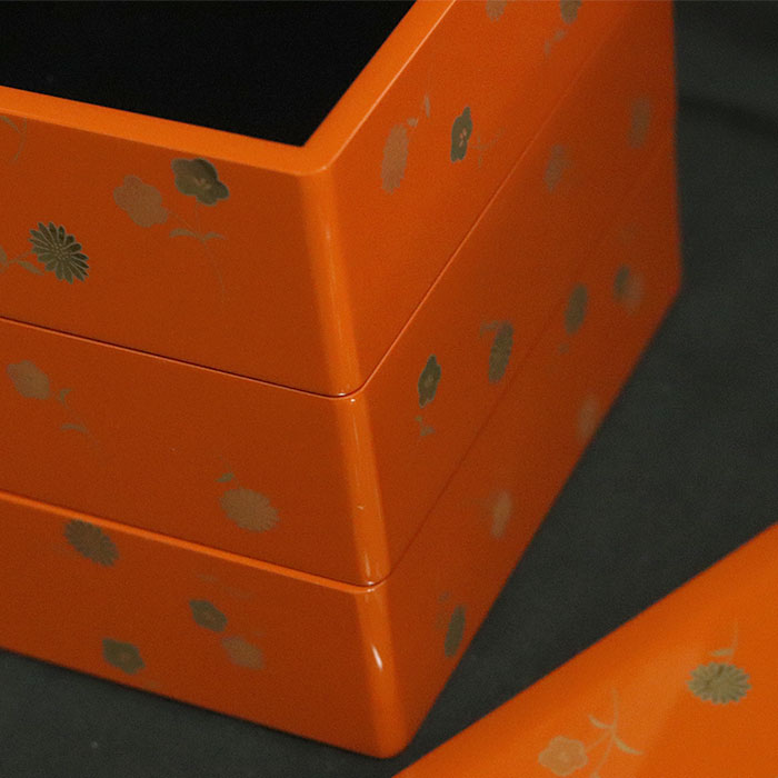 楽天市場】【2点で5％OFFクーポン 3/4 20時〜】 重箱 3段 日本製 会津