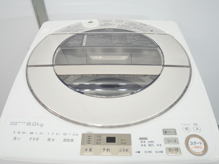 楽天市場】シャープ製/2016年式/9kg/全自動洗濯機/ES-GV9A-N : 激安